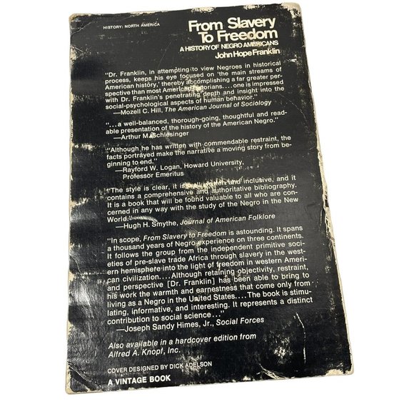 From Slavery to Freedom History of Negro Americans John Franklin Vintage Book - Picture 3 of 14